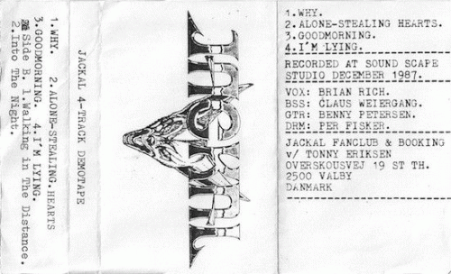 Jackal (DK) : 4-track Demotape